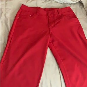 Red Puma Golf Pants
